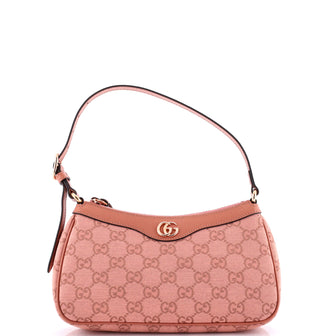 Gucci Ophidia Zip Pochette Shoulder Bag GG Canvas Small