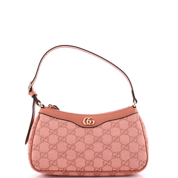 Gucci Ophidia Zip Pochette Shoulder Bag GG Canvas Small