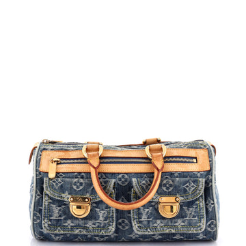 Louis Vuitton Neo Speedy Bag Denim
