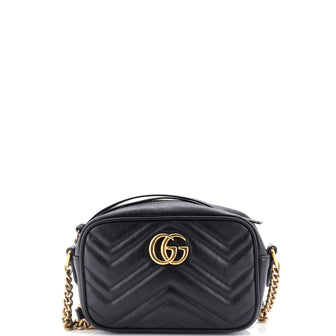 Gucci GG Marmont Shoulder Bag Matelasse Leather Mini