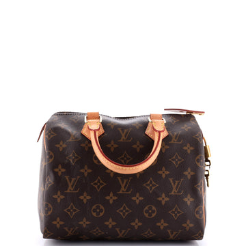 Louis Vuitton Speedy Handbag Monogram Canvas 25
