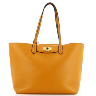 Salvatore Ferragamo Gancini Travel Tote Leather Medium