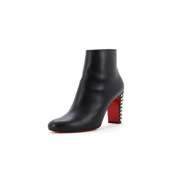Christian Louboutin Women's Suzi Folk Ankle Boots Studded Leather 85
