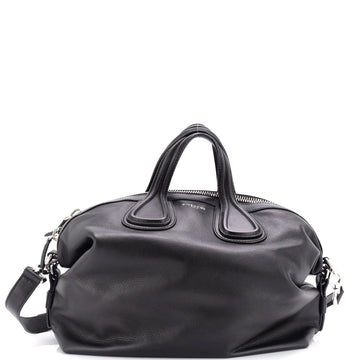 Givenchy Nightingale Satchel Glazed Leather Medium