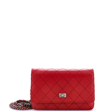 Chanel Reissue 2.55 Wallet on Chain Quilted Aged Calfskin