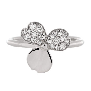 Tiffany & Co. Paper Flowers Ring Platinum with Diamonds