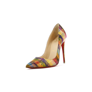 Christian Louboutin Women's So Kate Pumps Printed Canvas 120