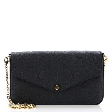 Louis Vuitton Felicie Pochette Monogram Empreinte Leather