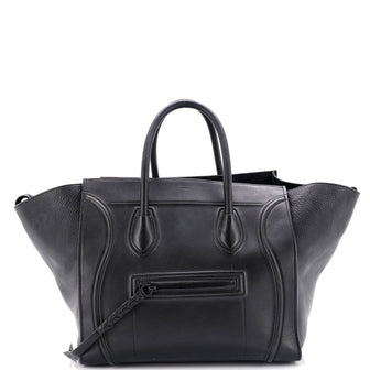Celine Luggage Bag Grainy Leather Mini