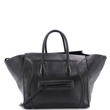 Celine Luggage Bag Grainy Leather Mini