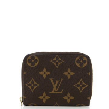 Louis Vuitton Zippy Coin Purse Monogram Canvas