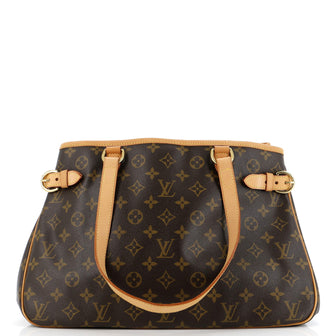 Louis Vuitton Batignolles Handbag Monogram Canvas Horizontal