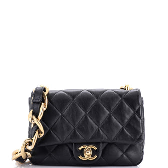 Chanel Funky Town Flap Bag Quilted Lambskin Small