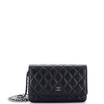 Chanel Wallet on Chain Quilted Caviar