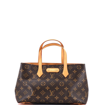 Louis Vuitton Wilshire Handbag Monogram Canvas PM