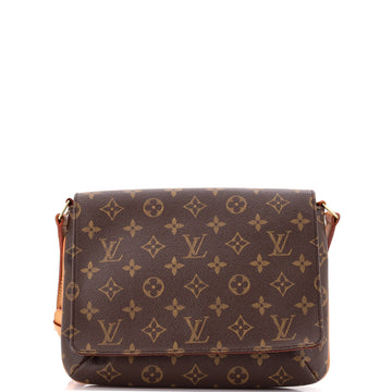 Louis Vuitton Musette Tango Handbag Monogram Canvas