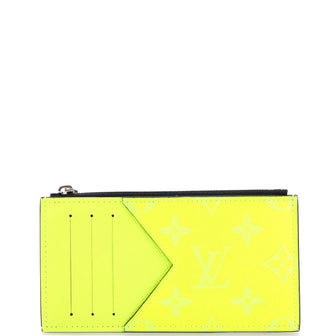 Louis Vuitton Coin Card Holder Monogram Taigarama