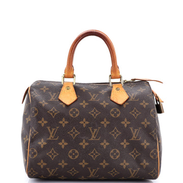 Louis Vuitton Speedy Handbag Monogram Canvas 25