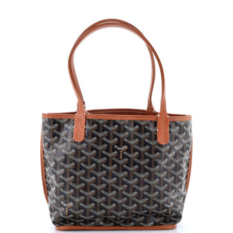 Goyard Anjou Reversible Tote Coated Canvas Mini