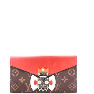 Louis Vuitton Tribal Mask Sarah Wallet Monogram Canvas and Leather