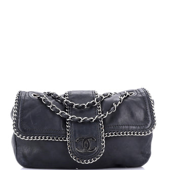 Chanel Madison Flap Bag Leather Medium