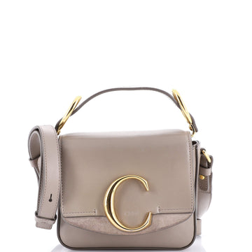 Chloe C Flap Bag Leather Mini