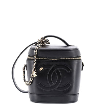 Chanel CC Mania Vanity Case Lambskin