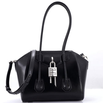 Givenchy Antigona Lock Bag Leather Mini