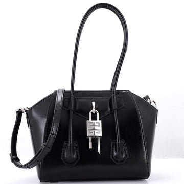 Givenchy Antigona Lock Bag Leather Mini