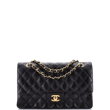 Chanel Classic Double Flap Bag Quilted Lambskin Medium
