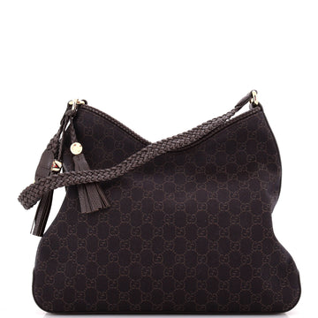 Gucci Marrakech Hobo GG Canvas Medium