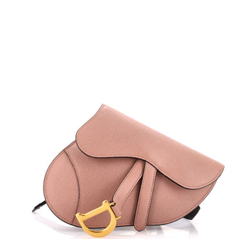 Christian Dior Saddle Belt Bag Leather