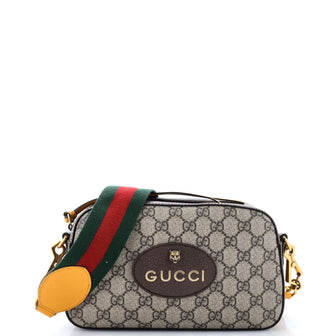 Gucci Neo Vintage Camera Messenger Bag GG Coated Canvas
