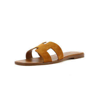 Hermes Women's Oran Sandals Suede