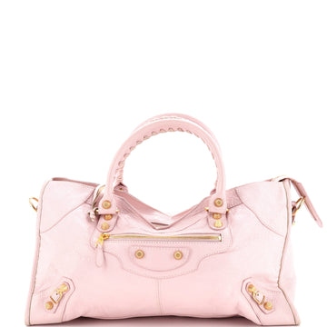 Balenciaga City Giant Studs Bag Leather Medium
