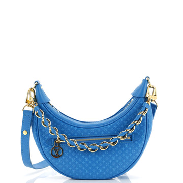 Louis Vuitton Loop Handbag Nanogram Embossed Leather