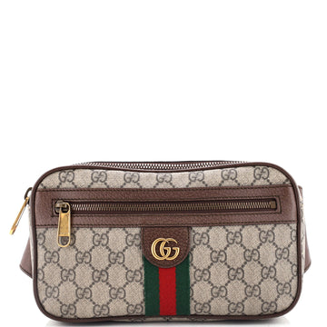 Gucci Ophidia Belt Bag GG Coated Canvas Medium
