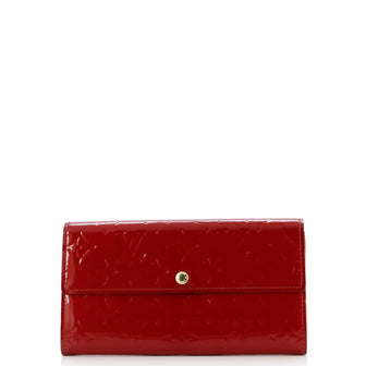 Louis Vuitton Sarah Wallet Monogram Vernis Compact