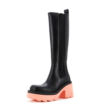 Bottega Veneta Women's The Flash Knee High Chelsea Boots Leather