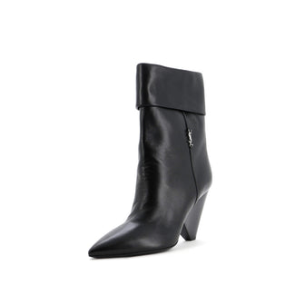 Saint Laurent Women's Niki Ankle Boots Leather