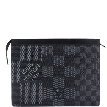 Louis Vuitton Pochette Voyage Limited Edition Damier Graphite Giant MM