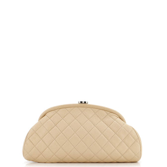 Chanel Timeless Clutch Quilted Lambskin