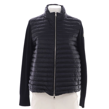 Moncler Women's Grenoble Zip Puffer Jacket Quilted Polyamide with Down and Wool