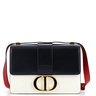 Christian Dior 30 Montaigne Flap Bag Leather