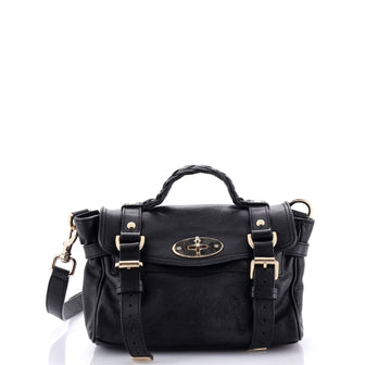 Mulberry Alexa Satchel NM Grainy Leather Mini
