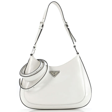 Prada Cleo Shoulder Bag Spazzolato Leather Large