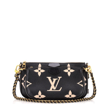 Louis Vuitton Multi Pochette Accessoires Bicolor Monogram Empreinte Giant