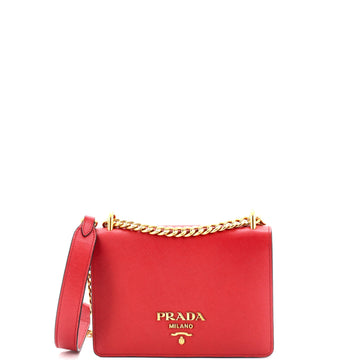 Prada Chain Flap Bag Saffiano Leather Small