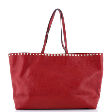 Valentino Garavani Rockstud Shopper Tote Leather Medium
