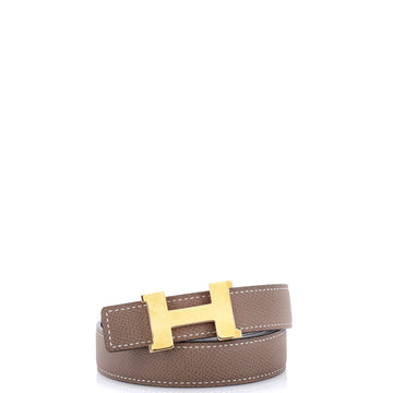 Hermes Constance Reversible Belt Leather Thin